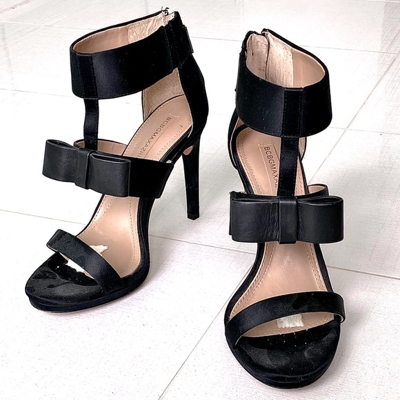 BCBGMaxAzria High Heels with Bow - Picture 2 of 10